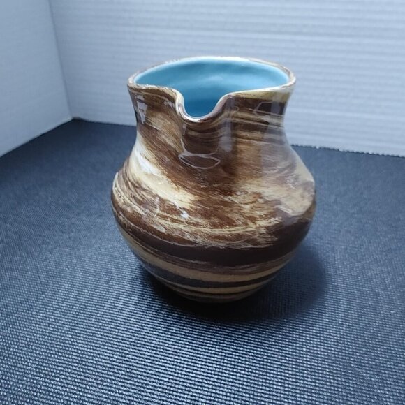 5/$100 Vintage Art Studio Pottery Jug Estate Glazed Handmade - Picture 2 of 7